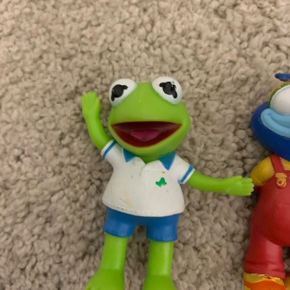 Muppet Babies Figures Lot Of 6, Kermit, Piggy, Gonzo, Fozzie, Animal, Summer - Picture 2 of 10